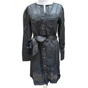 NWT Banana Republic Ramie Shirtdress XS